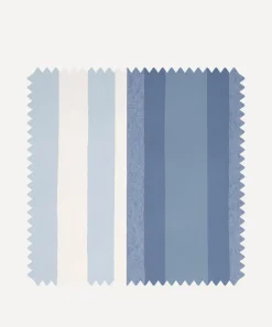 Liberty Interiors Wallpaper|Wallpaper^Wallpaper Swatch – Obi Stripe in Lapis