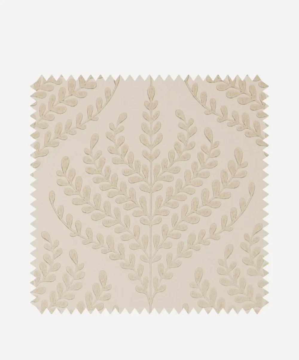 Liberty Interiors Wallpaper^Wallpaper Swatch - Paisley Fern in Ointment