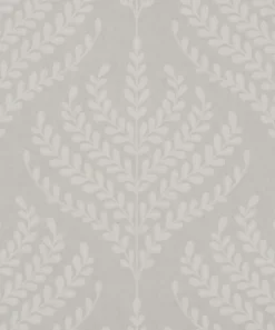 Liberty Interiors Wallpaper^Wallpaper Swatch - Paisley Fern in Pewter