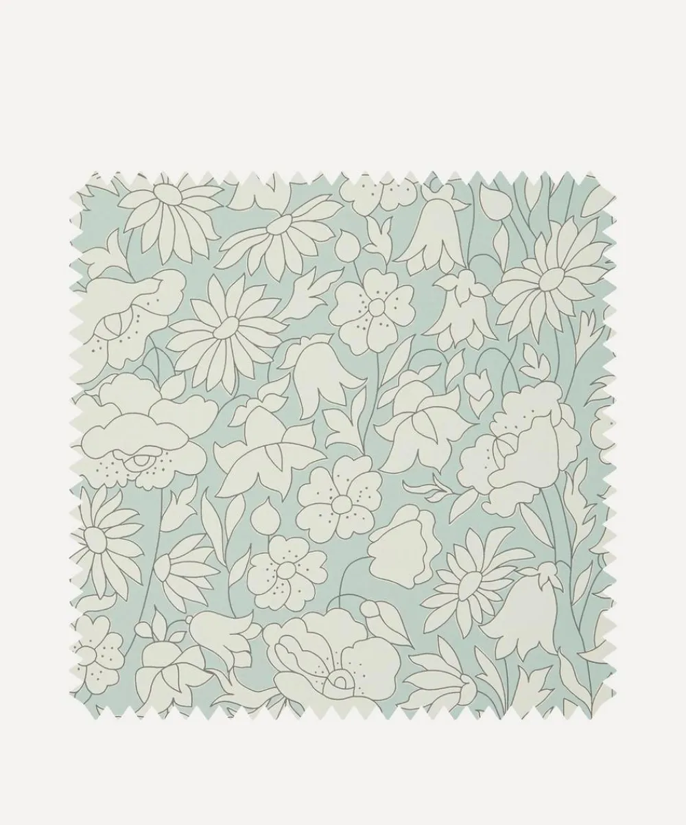 Liberty Interiors Wallpaper^Wallpaper Swatch - Poppy Meadow in Salvia