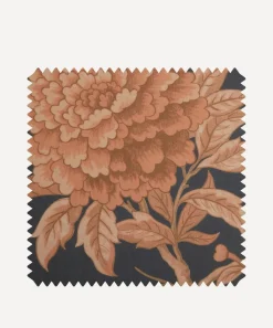Liberty Interiors Wallpaper^Wallpaper Swatch – Porcelain Trail in Ink