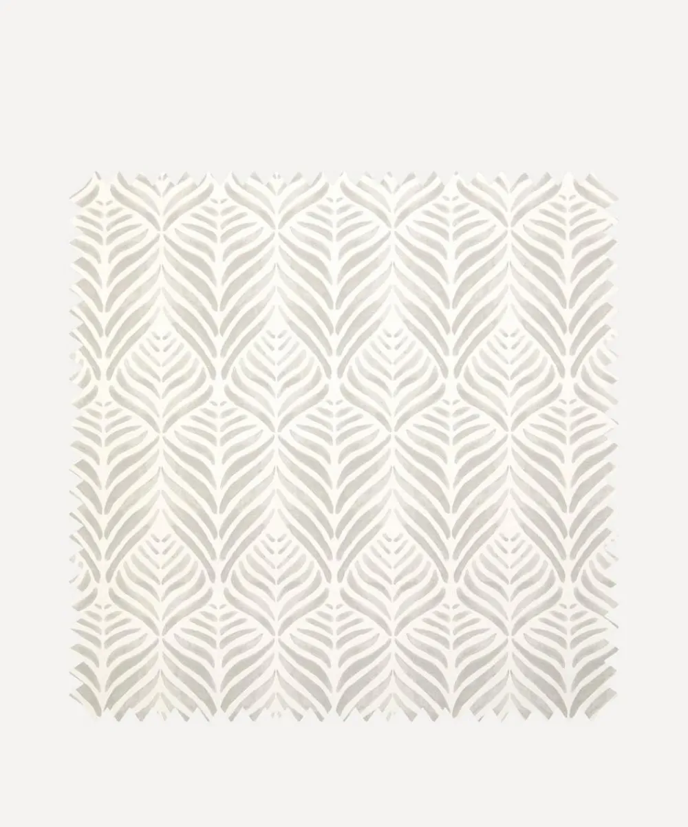 Liberty Interiors Wallpaper^Wallpaper Swatch - Quill in Pewter