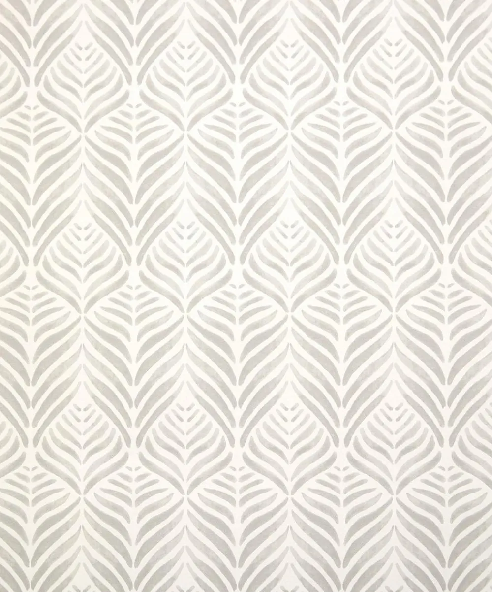 Liberty Interiors Wallpaper^Wallpaper Swatch - Quill in Pewter
