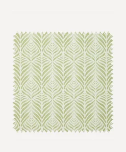 Liberty Interiors Wallpaper^Wallpaper Swatch - Quill in Lichen