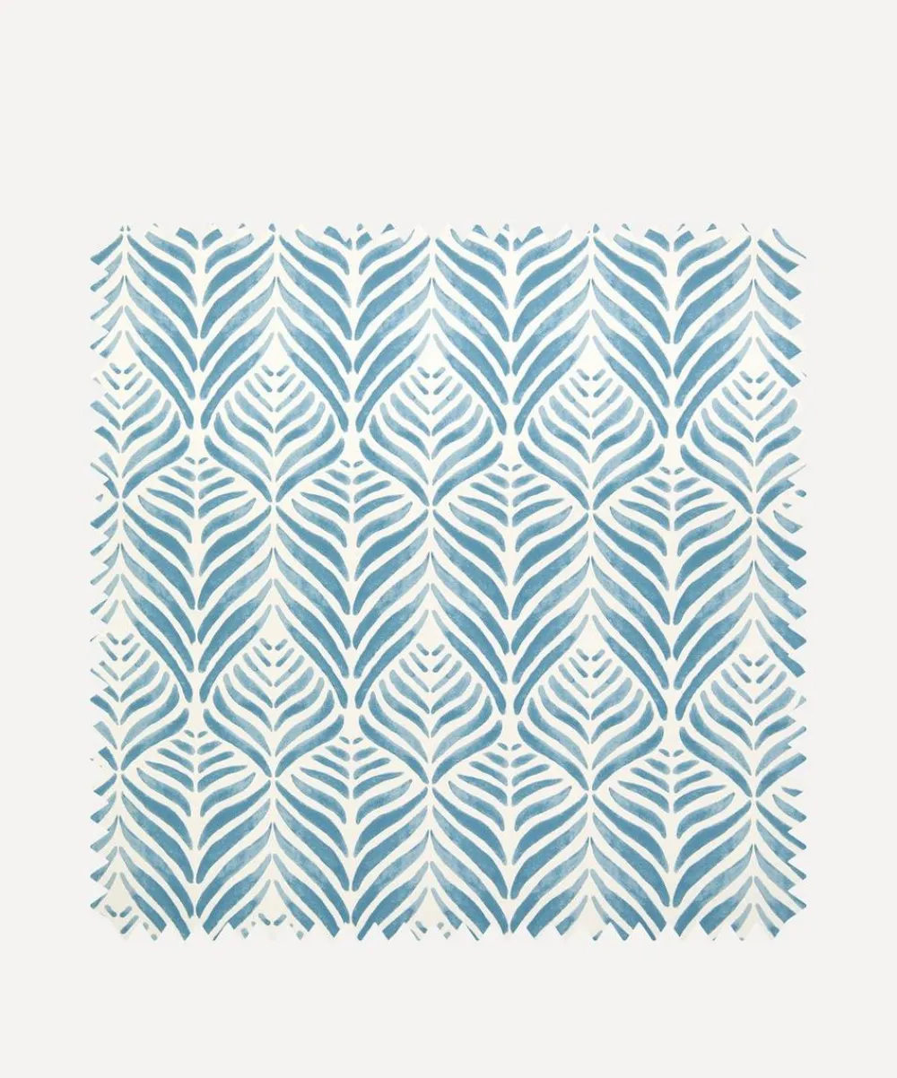 Liberty Interiors Wallpaper^Wallpaper Swatch - Quill in Lapis