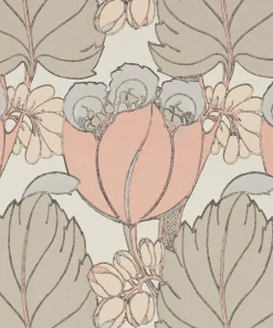 Liberty Interiors Wallpaper^Wallpaper Swatch - Regency Tulip in Ointment