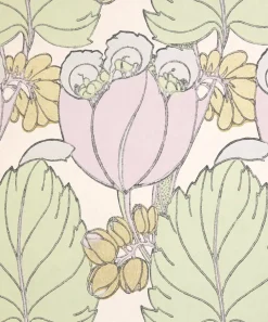 Liberty Interiors Wallpaper^Wallpaper Swatch - Regency Tulip in Lichen