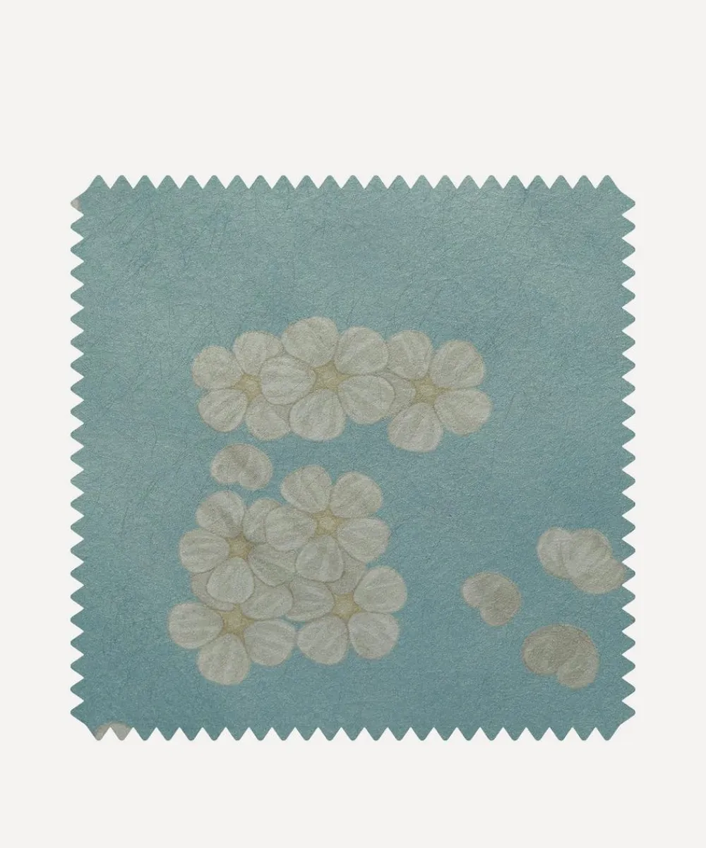 Liberty Interiors Wallpaper^Wallpaper Swatch – Sakura in Salvia