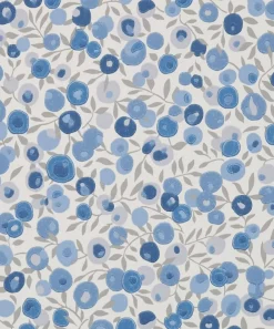 Liberty Interiors Wallpaper^Wallpaper Swatch - Wiltshire Blossom in Lapis