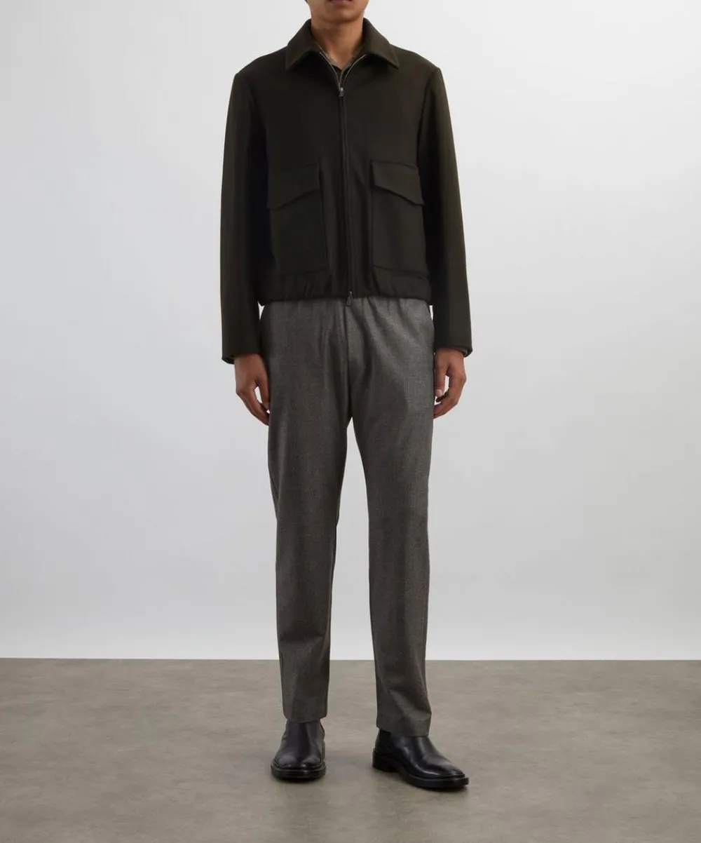 Barena Trousers^Walnut Tosador Wool Trousers