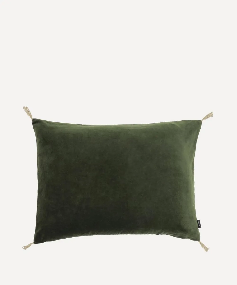 Caravane Cushions^Washed Velvet Cushion