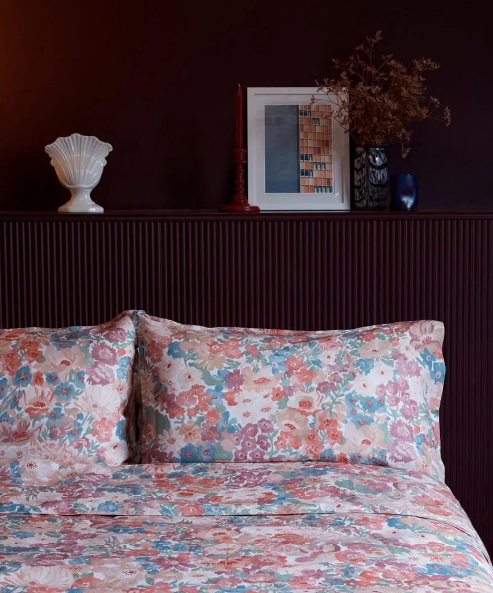 Liberty Bedding|Bedroom^Watercolour Thorpe Linen King Pillowcase