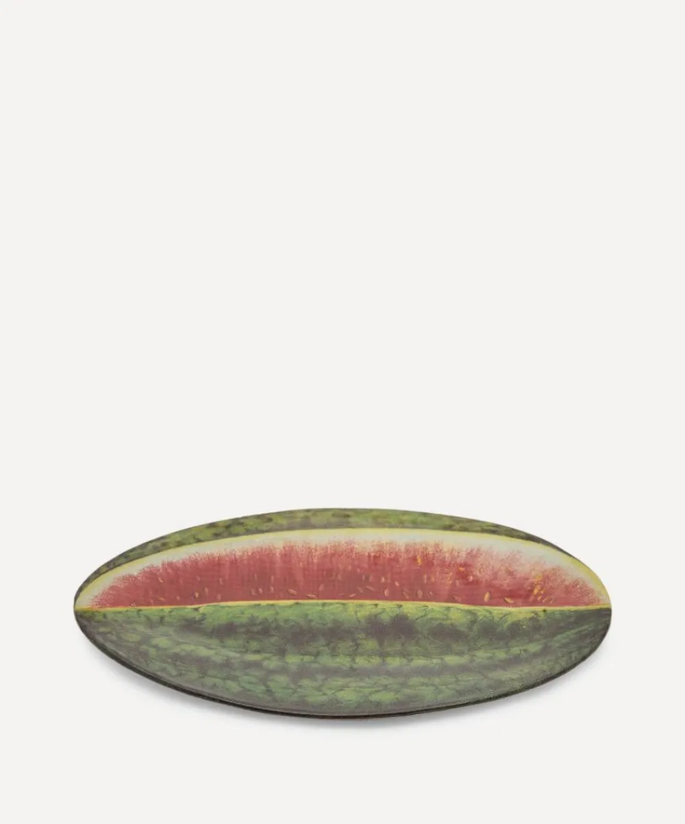 Astier de Villatte Tableware^Watermelon Platter