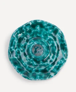 Sisterhood Candles & Candle Holders^Wavy Ceramic Candle Holder