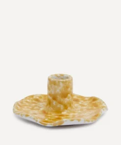 Sisterhood Candles & Candle Holders^Wavy Ceramic Candle Holder