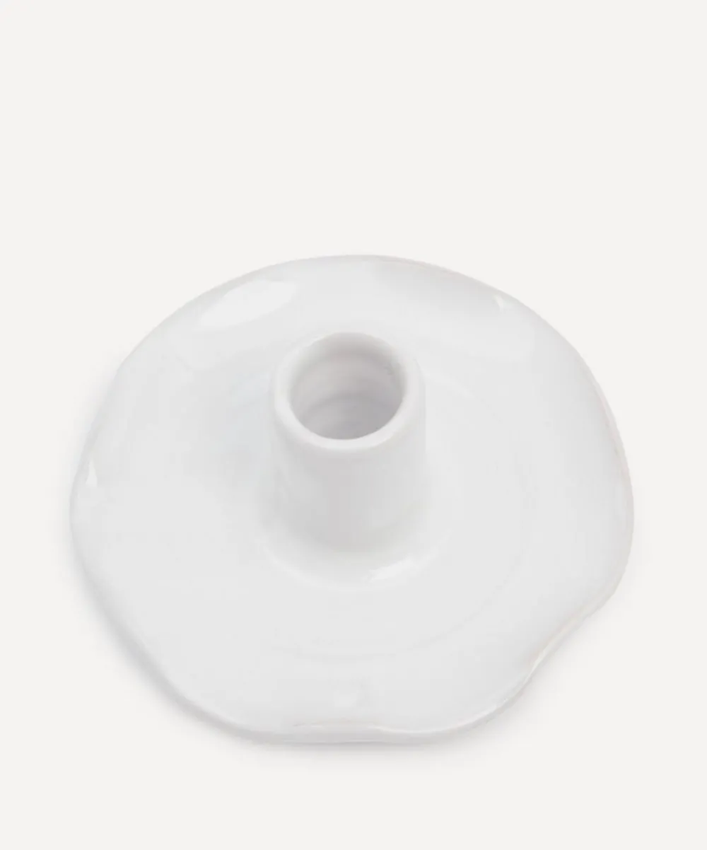 Sisterhood Candles & Candle Holders^Wavy Ceramic Candle Holder