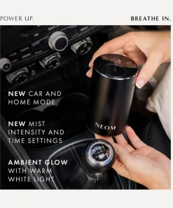 NEOM Wellbeing London Candles & Candle Holders^Wellbeing Pod Mini in Black