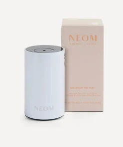 NEOM Wellbeing London Candles & Candle Holders^Wellbeing Pod Mini in White