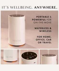 NEOM Wellbeing London Candles & Candle Holders^Wellbeing Pod Mini in White