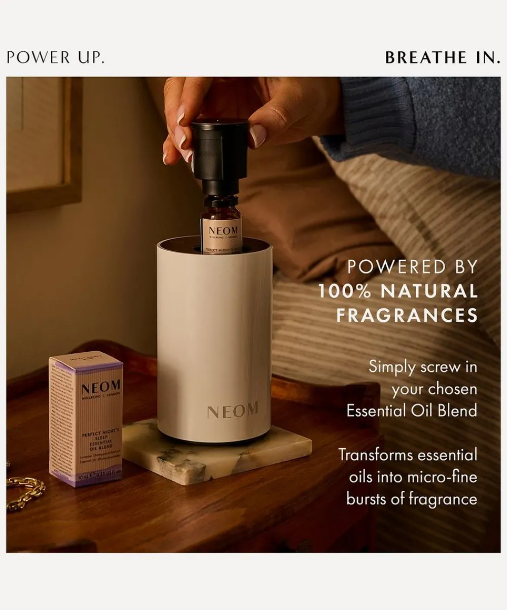 NEOM Wellbeing London Candles & Candle Holders^Wellbeing Pod Mini in White