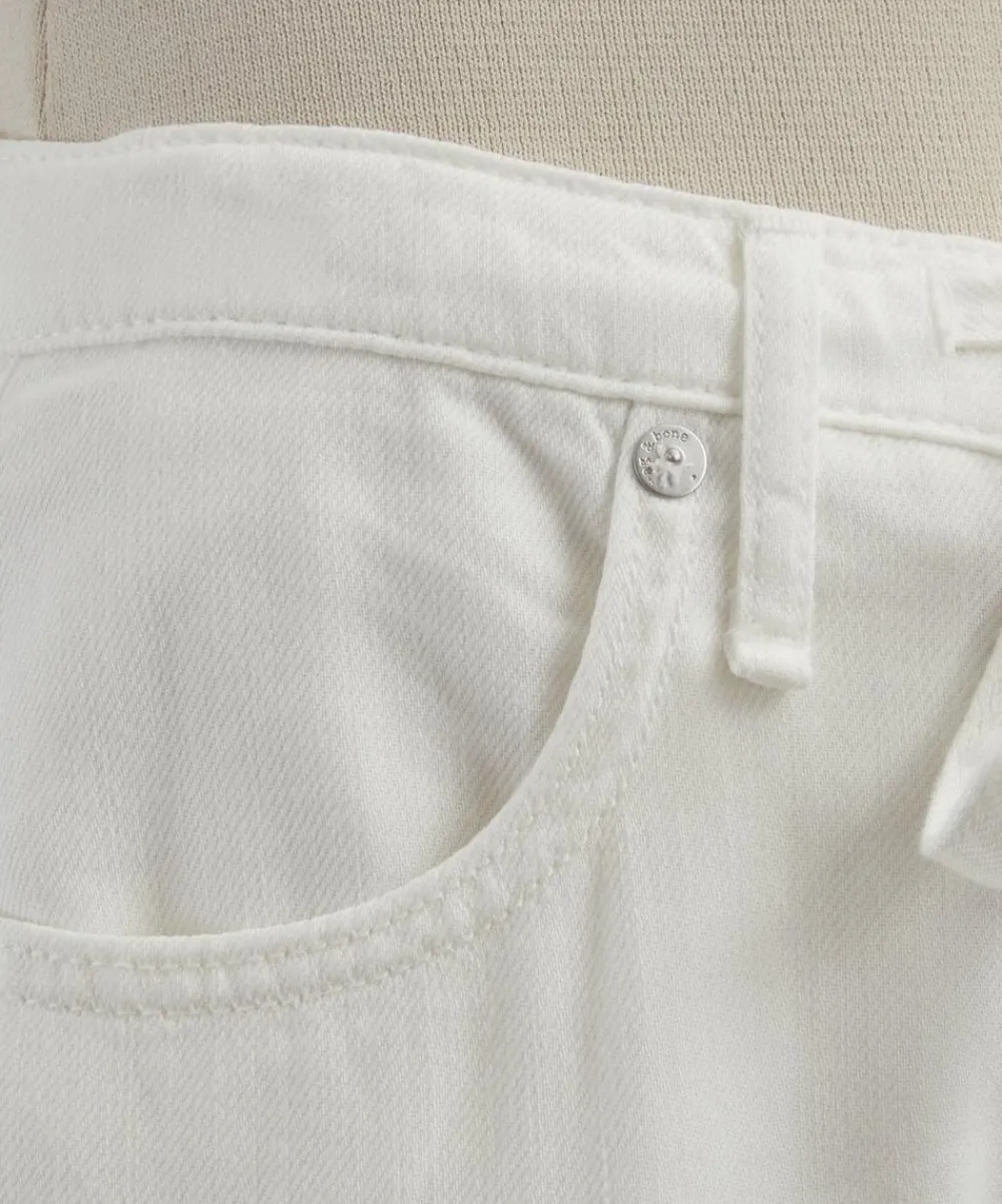 Rag & Bone Jeans^White Eyelet Phoebe Denim Beach Trousers