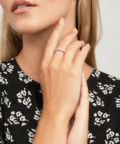 Dinny Hall Rings^White Gold Elyhara Diamond Half Eternity Ring