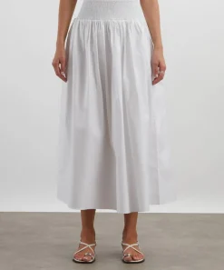 Solid & Striped Skirts^White Noreen Maxi Skirt