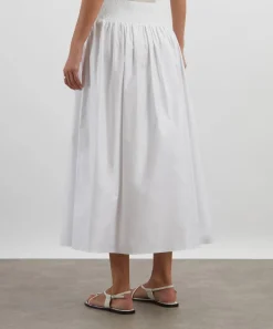 Solid & Striped Skirts^White Noreen Maxi Skirt