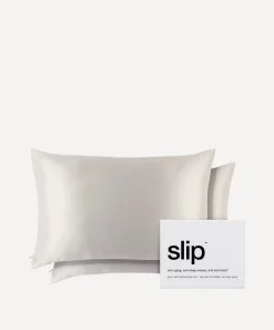 Slip Wellness^White Queen Silk Pillowcase Set of Two