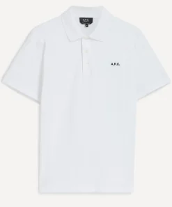 A.P.C. Tops^White Standard Polo Shirt