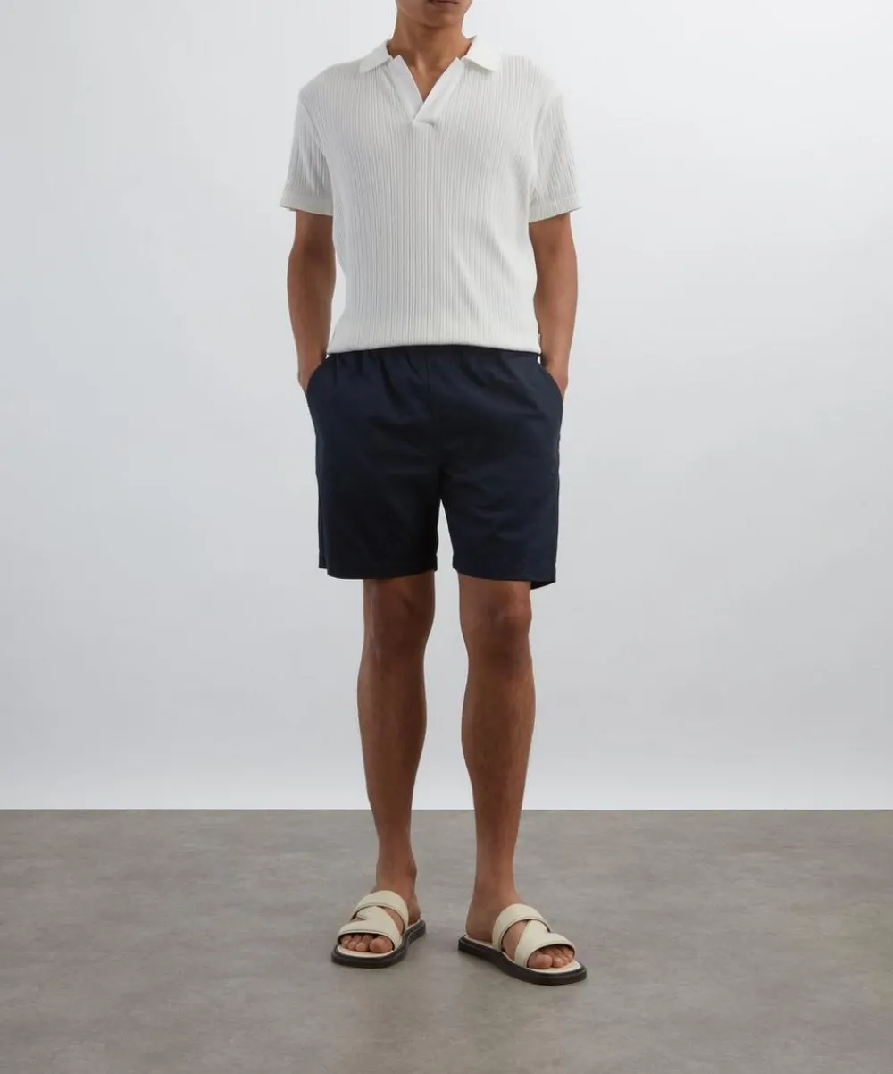Oliver Spencer Tops^White Westcott Polo Shirt