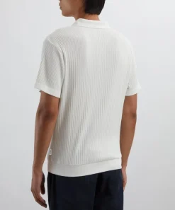 Oliver Spencer Tops^White Westcott Polo Shirt
