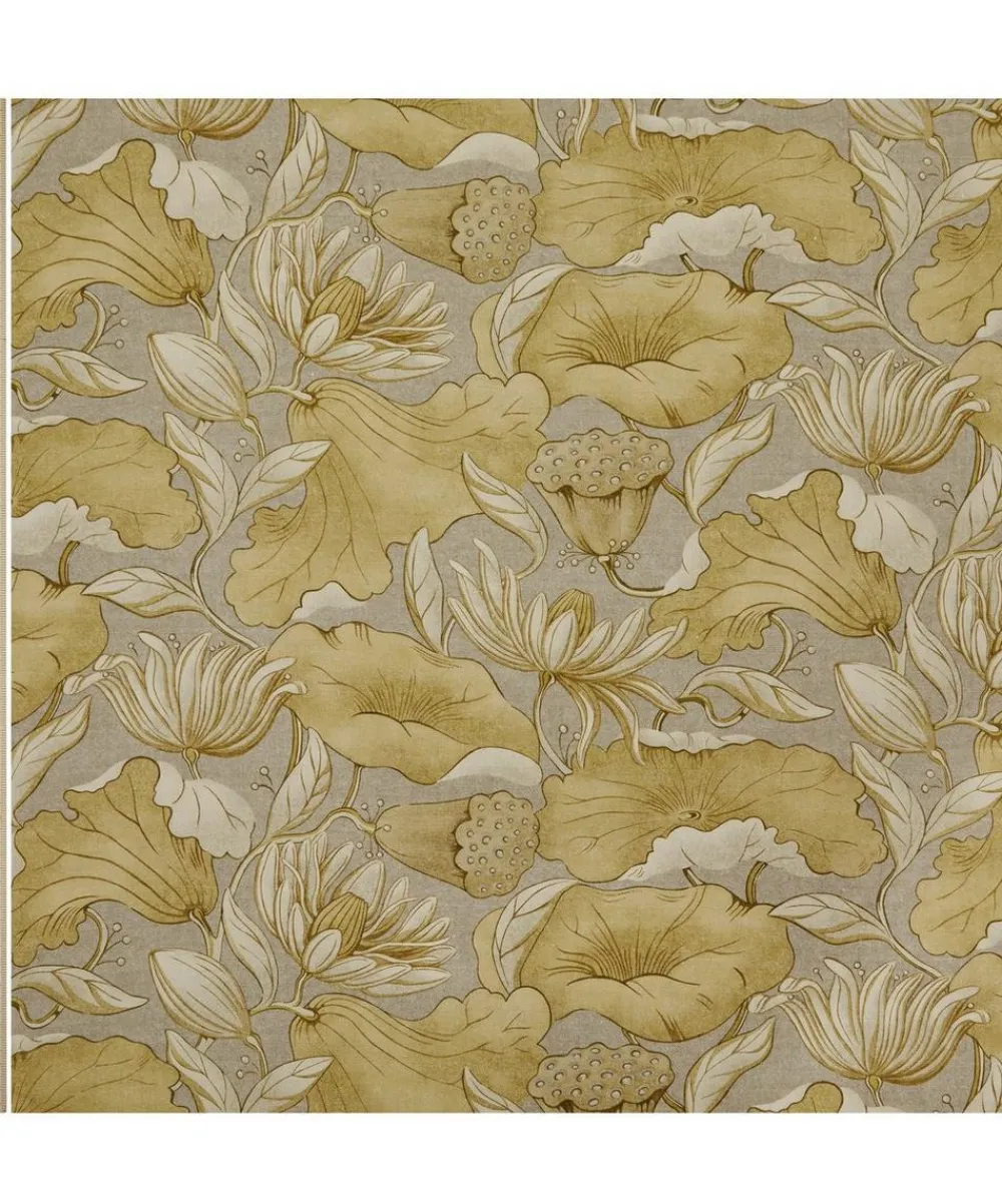 Liberty Fabrics Furnishing Fabrics|Furnishing Fabrics^Wilde Lotus in Fennel