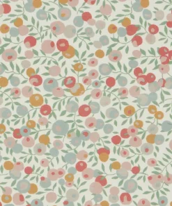 Liberty Interiors Furnishing Fabrics^Wiltshire Blossom Cotton in Fennel