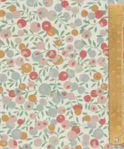 Liberty Interiors Furnishing Fabrics^Wiltshire Blossom Cotton in Fennel