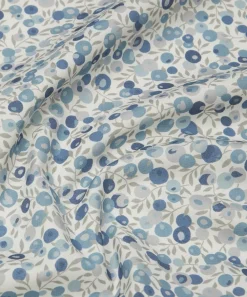 Liberty Interiors Furnishing Fabrics^Wiltshire Blossom Cotton in Flax Flower