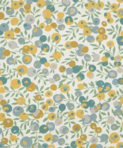 Liberty Interiors Furnishing Fabrics^Wiltshire Blossom Cotton in Salvia
