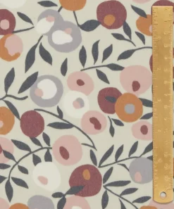Liberty Interiors Furnishing Fabrics^Wiltshire Blossom Wellington Velvet in Sloe