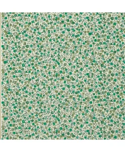 Liberty Interiors Furnishing Fabrics^Wiltshire Blossom Wellington Velvet in Jade