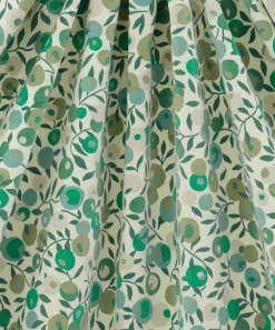 Liberty Interiors Furnishing Fabrics^Wiltshire Blossom Wellington Velvet in Jade