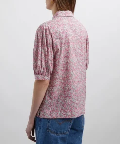 Liberty Tops^Wiltshire Bud Puff-Sleeve Shirt