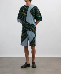 HOMME PLISSÉ ISSEY MIYAKE Tops^WINDSWEPT PLAID Pleated Top