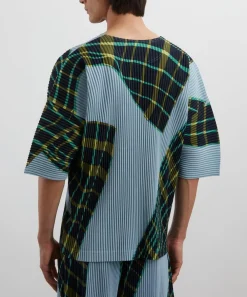 HOMME PLISSÉ ISSEY MIYAKE Tops^WINDSWEPT PLAID Pleated Top