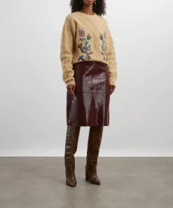 Etro Knitwear^Wool-Cashmere Floral Embroidered Jumper