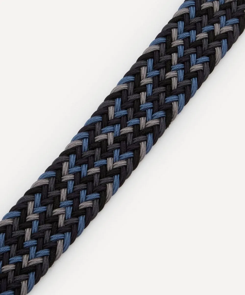Anderson's Belts^Woven Elasticated Multicoloured Belt