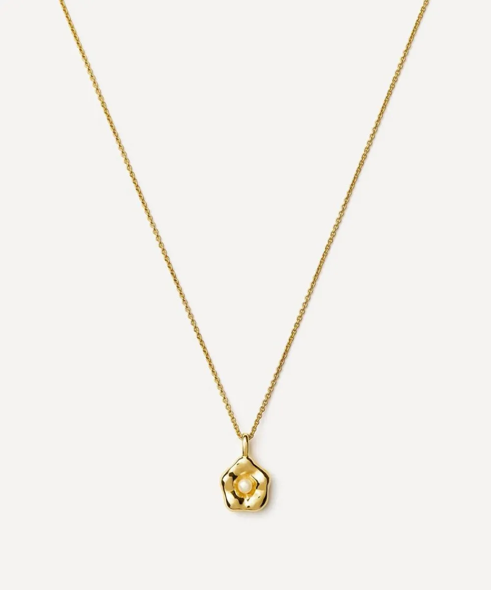 Missoma Necklaces^X Eny Lee Parker 18ct Gold-Plated Puffy Daisy Pendant Necklace