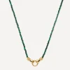 Missoma Necklaces^X Harris Reed 18ct Gold-Plated In Good Hands Beaded Gemstone Necklace