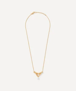 Missoma Necklaces^X Harris Reed 18ct Gold-Plated In Good Hands Pendant Necklace