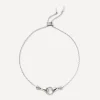 Missoma Bracelets^X Harris Reed Silver-Plated In Good Hands Slider Bracelet