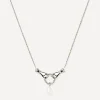 Missoma Necklaces^X Harris Reed Silver-Plated In Good Hands Drop Pendant Necklace